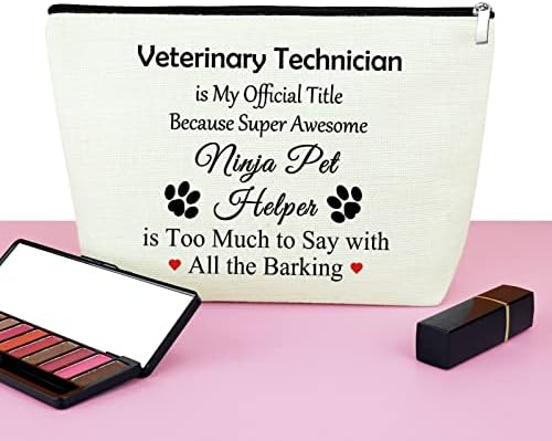 Hvala zahvalni poklon za veterinarstvo VET tehničari poklon veterinarski tehničar poklon šminka