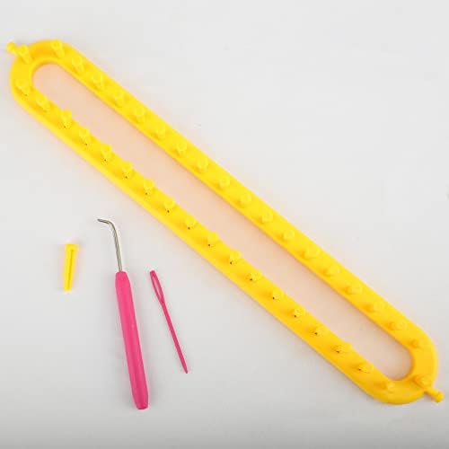 Colaxi komplet za pletenje razboj kreativnost set alata za razboj grijači ručka DIY alat za tkanje za šal