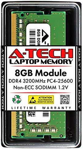 A-Tech 8GB RAM-a za Dell Latitude 3420 - DDR4 3200MHz PC4-25600 NON-ECC nebustrošeni modul za nadogradnju laptop-računala