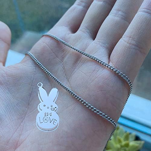 COMTRUDE Lil-Peep ogrlica od nerđajućeg čelika reper privjesak pokloni za mlade pjevače