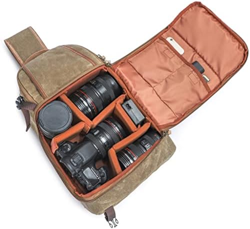 SDGH Kamera Retro Batik vodootporna Platnena torba za nošenje preko ramena fotografija DSLR Cross-Body Case