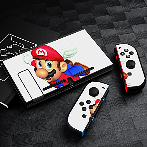 Super Mar-io Switch skin Sticker-komplet zaštitnih filmskih naljepnica konzole kože kompatibilan sa switch Lite