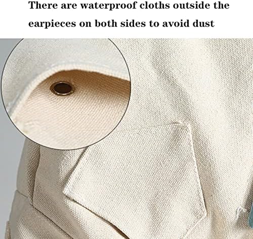 SHENGANG Jednodijelno odijelo za pjeskarenje od zgusnutog platna specijalna odjeća otporna na pijesak kapa