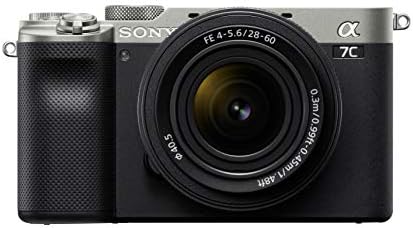 Sony Alpha 7c full-Frame kamera bez ogledala-Srebrna sa Sony FE 50mm F2.5 G Ultra-kompaktnim g objektivom