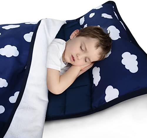 Toddler Nap mat s uklonjivim jastukom i pokrivačem i standardnom veličinom dnevni boravak / predškolski krevetić