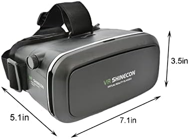 Ke1Clo 3D VR naočare za zaštitu očiju od plavog svjetla naočare za virtuelnu stvarnost, 90°