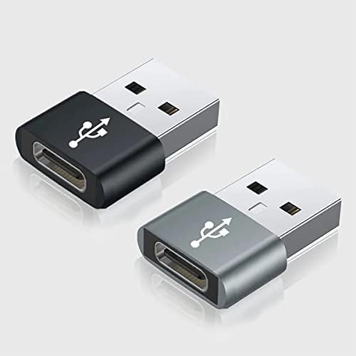 USB-C žensko za USB mužjak Brzi adapter kompatibilan sa vašim Samsung Galaxy A7 za punjač, ​​sinkronizaciju,