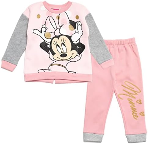 Disney Minnie Mouse Mickey Mouse Fleece Dukseri i hlače postavili su novorođenčad do velikog deteta