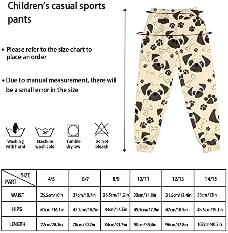 Za u dizajnira dječje trenerke, casual pantalone za teen djevojke plesne hlače Sport koji trče jogger