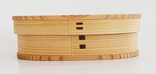 大館 工芸社 Akita Cedar 2540 Bendowappa Bento kutija, srednja, magewappa bento kutija, izrađena u Japanu