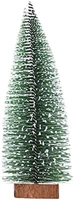Mini božićna drvca Stick bijeli cedar Desktop Mali božićno drvce Xmas pokloni sgcabif3rxgbrs