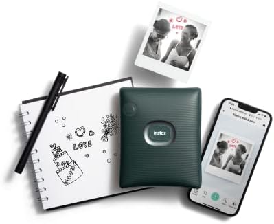 Fujifilm Instax Square Link Smartphone Printer-Midnight Green