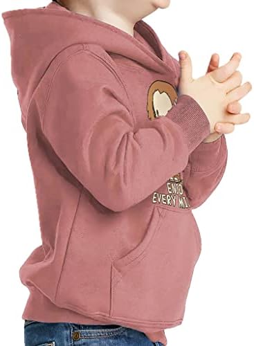 Uživajte u svakoj minuti pulover toddlera - Grafički spužva Fleece Hoodie - slatka kapuljača za djecu