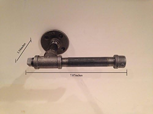 Pronađite radost rustikalni stil cijevi za dizajn metalni zid montiran kupaonica nosač ručnika