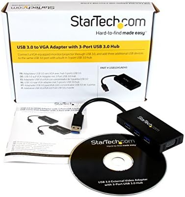 Starch USB 3.0 u VGA eksterni monitor grafički adapter sa 3-portom USB HUB 3.0 mini dok