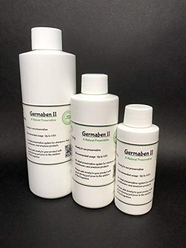Germaben II 4 Oz-prirodni konzervans-odličan za očuvanje proizvoda za ličnu njegu-spreman za upotrebu kompletan