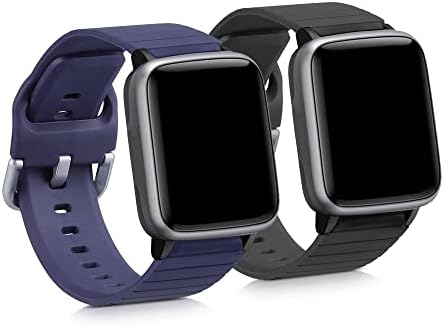 KWMobile Watch Bands kompatibilni sa voljnim fitnesstracker / SmartWatch - set kaiševa od 2 zamjenske silikonske