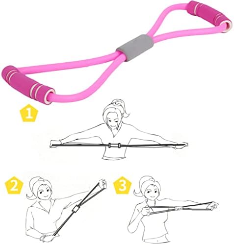 Generički prijenosni elastični gumeni ekspander vježba sa užetom teretana otpor mišića trake