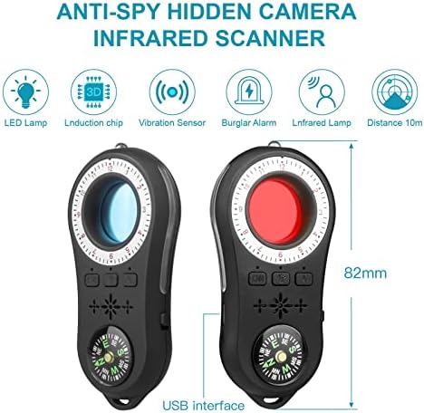 FastBobitong Portable S100 Hotel An-Sneak -EavesDropping i detektor kamere GMS T-Recker skener