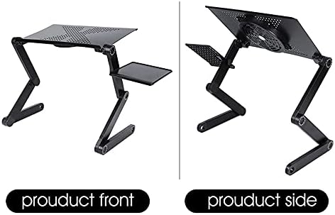 ANMMBER Podesivi prijenosni aluminijski laptop stol za tablicu tablice