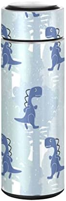 Glahy Slatka dinosauri Dino 12 oz Boca za vodu, bez inox, izolirana boca od nehrđajućeg čelika, za školu, ured,
