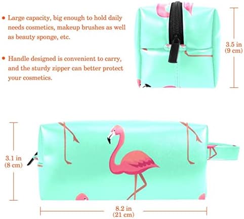 Toaletna torba za putovanja, vodootporna šminka kozmetička torba Organizator za dodatnu opremu, flamingo ružičasta