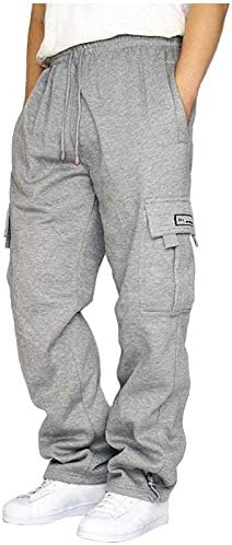 Egmoda Muška Jogger Dukset sa džepovima, Muškarci Ležerne prilike Teretne hlače na otvorenom Sportske modne