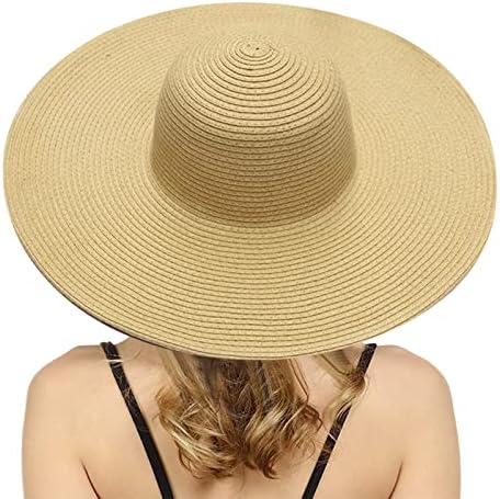 Ljetne žene Sunčana slamna plaža Panama šešir Fedora Široka, špet za zaštitu od sunca za zaštitu od sunca Lagana,