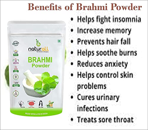 Fett Brahmi prah za njegu kose / tretman vlasišta - 200 GM B Nautrall