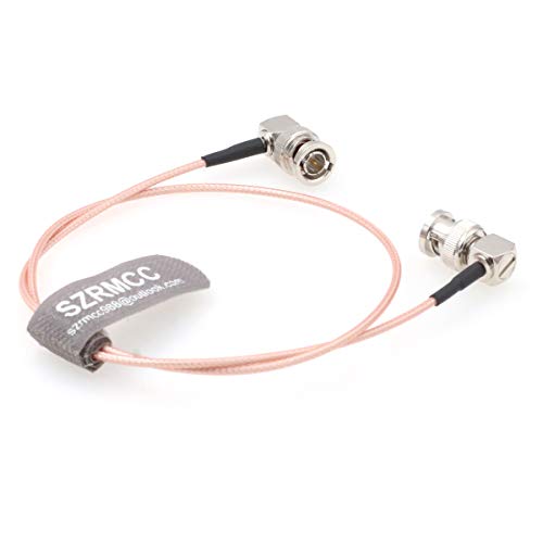 Szrmcc desni kut BNC mužjak desnog ugla BNC muški 75Ohm HD-SDI 3G RG179 Video koaksijalni kabel za Crvene
