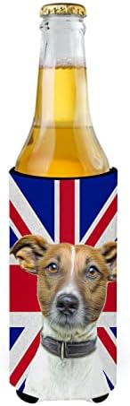 Caroline's Jack Russell Terrier sa engleskom Union Jack Britanac zastava Ultra Hugger za tanke limenke,