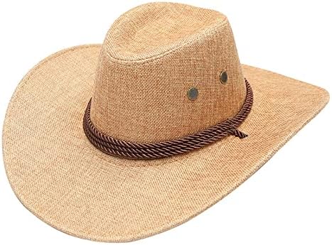 Puno ležerno ležerno ležersko ljeto Zapadni modni kaubojski šešir široki rub Putovanja modna