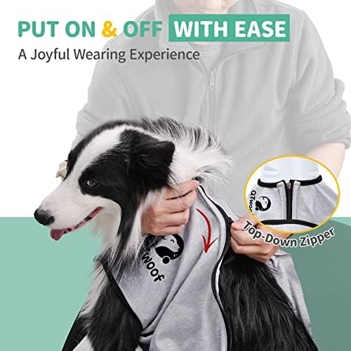 Qdwoof odijelo za oporavak od operacije pasa koje smanjuje anksioznost psa - meko odijelo za oporavak