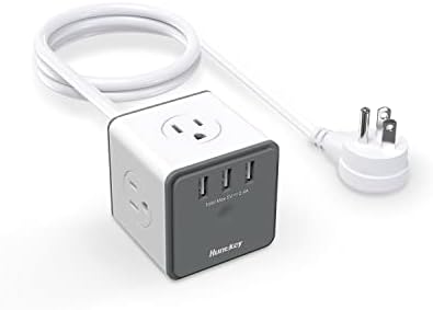 Huntkey travel power Strip sa USB & amp; multi Plug Outlet, stanica za punjenje za više uređaja