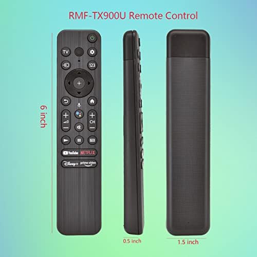 GUST RMF-TX900U Zamjena daljinskog upravljača za Sony Smart 4K 8K TV XR-65x90ck KD-55X80CK XR-75x90ck