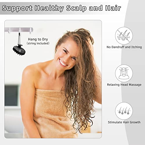 FREATECH Scalp Massager šampon četka sa mekanim silikonskim čekinjama za njegu vlasišta, tuš Hair Scalp Scrubber