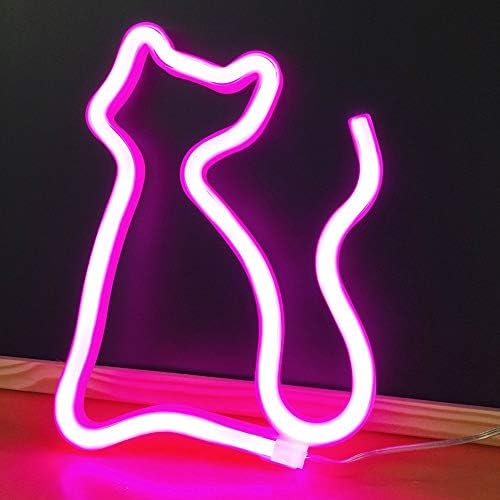Neonski natpisi za mačke-Neonski natpisi za zidni dekor Led znakovi za zidnu spavaću sobu baterija ili USB
