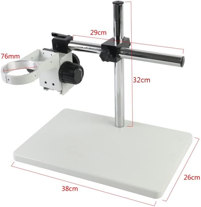 ZSEDP industrijski dvogled Trinokularni mikroskop držač držača držača držača 76mm univerzalni 360 rotirajući