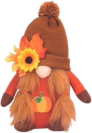 Velike božićne kugle ukrase DWarf lutka sa šeširom DWarf lutka sa šeširom jesenji dekor jesenji