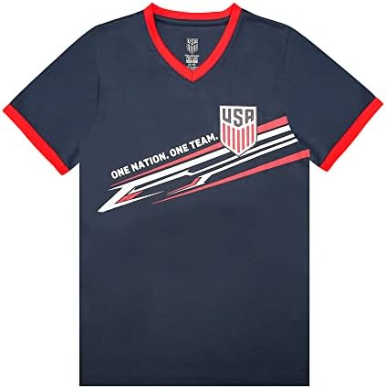 Icon Sports Službeni licencirani američki Soccer USMNT Youth Kids Igra Dan majica Atletic Active Trening