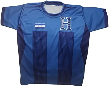 Camisa Seleccion de Honduras Para Niños, La Camisa del País Que Te Vío Nacer, Colores Azul y Blanco con la
