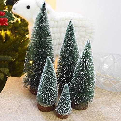 KESYOO DESPRODPER Ukrasi za božićne šume zamrznuta božićna borov borov bočični četkica lažna drveća sa