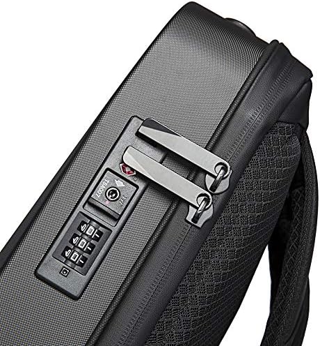 Ruksak za laptop Unisex nosite na EVA Antitheft USB vodootporni bag za laptop - zlato