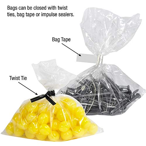 Poli torba Guy 24 x 20 x 48 , 3 Mil proširivi strani Gusseted Open Top Plastic Poly torbe