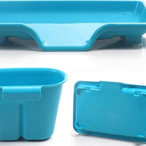 PDGJG plavi nosač za zdjelu - Kuhinjski kuhinjski kuhinjski plastični sušili za sušenje stalak za suđe za