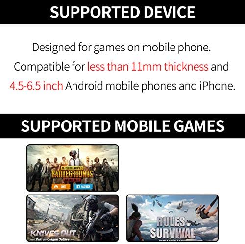Mobile Game Trigger, mobile gaming kontroler kompatibilan sa PUBGG/Fortnitee / Call Of Duty Mobile, IFYOO Z108