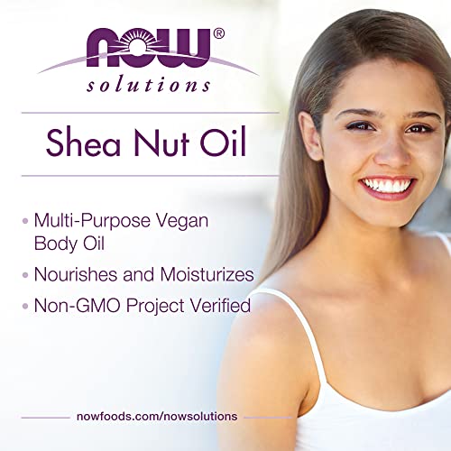 Now Solutions, Shea Orahovo ulje, višenamjensko Intenzivno hidratantno ulje za kožu, vlasište i kosu, 4 unce