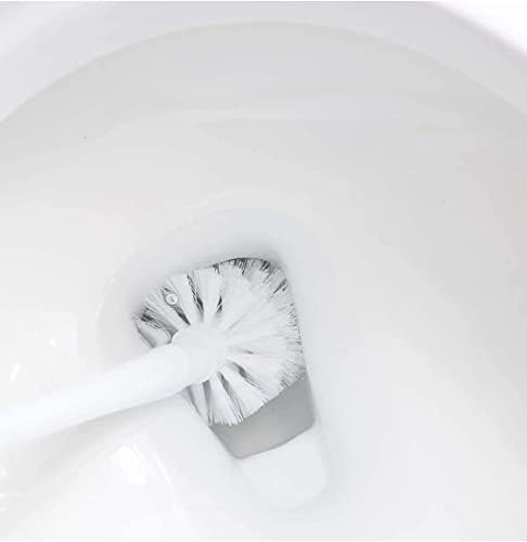 Klickpick Početna Plastična toaletna posuda za čišćenje četkica i klip Combo Set sa držačem Caddy