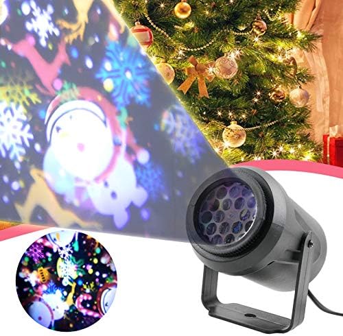Xios božićni ukras Zimski odmor na otvorenom: božićna svjetla LED projektor rotirajući vodootporan