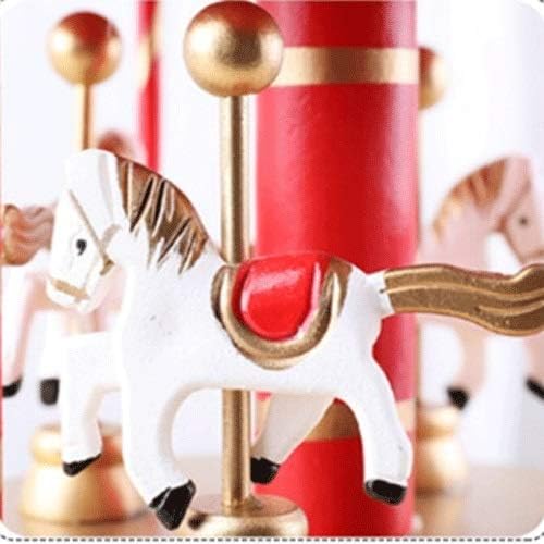 Douba Merry-Go-Round Santa Claus Music Box Toy Decoration Merry-Go-okrug Božić Božić Rođendanski poklon